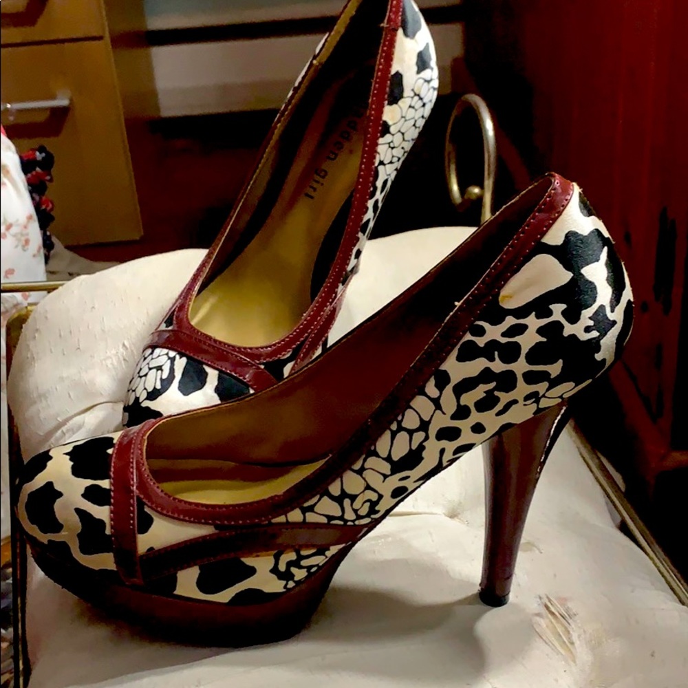 Printed High Heels - image 2